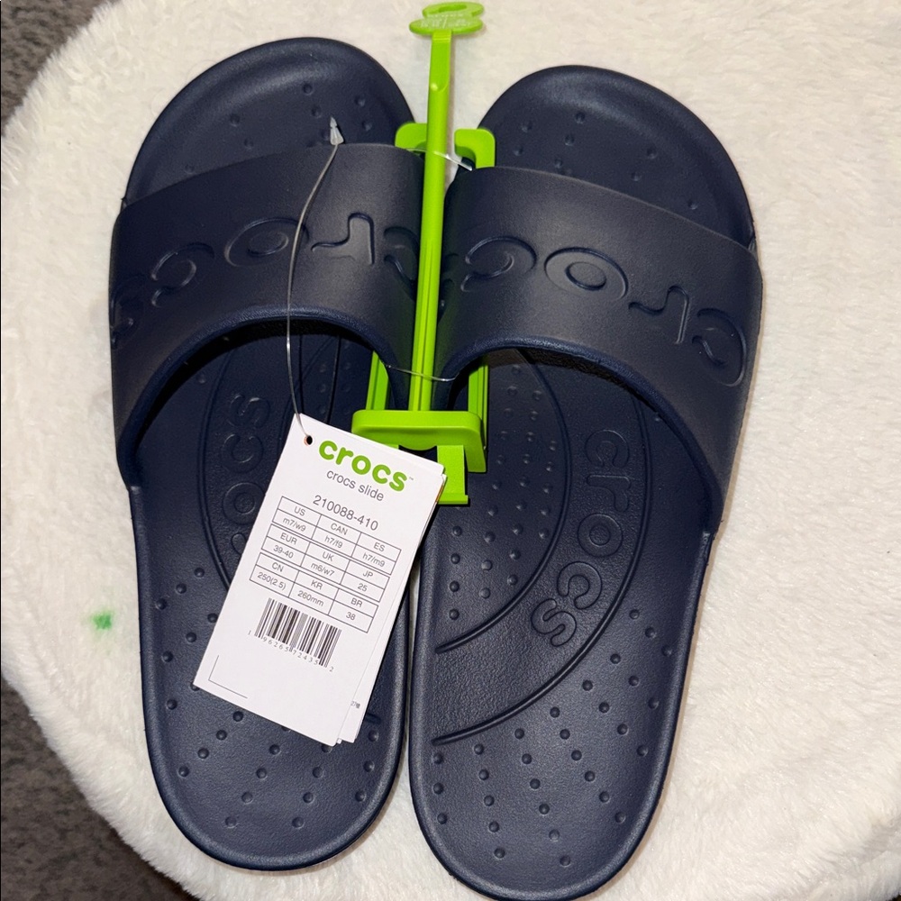 CROCS Women’s Navy Slide Sandals